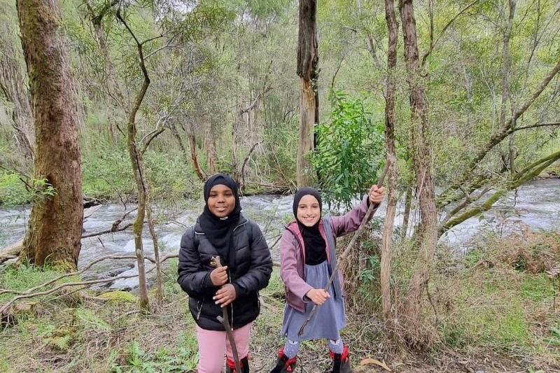 Year  5 and 6 Girls Camp Jungai