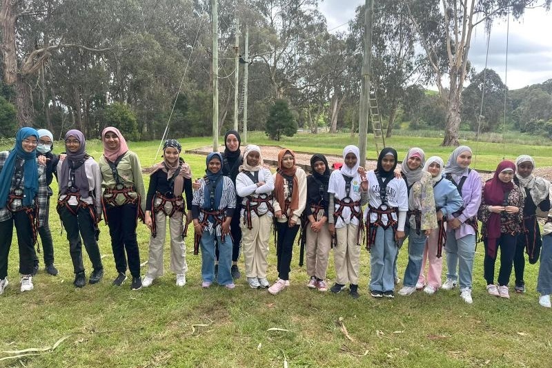 Year  5 and 6 Girls Camp Jungai