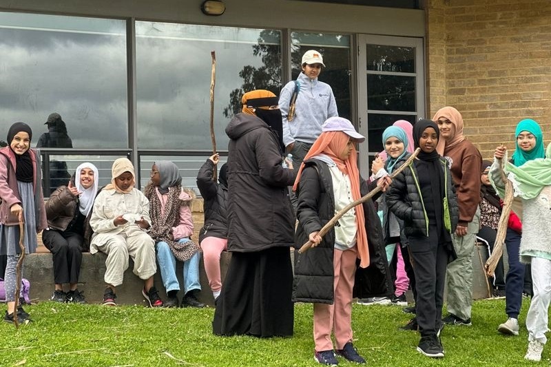 Year  5 and 6 Girls Camp Jungai