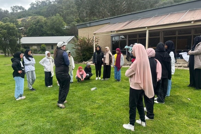 Year  5 and 6 Girls Camp Jungai