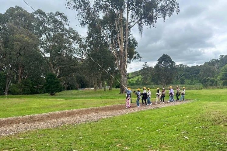 Year  5 and 6 Girls Camp Jungai