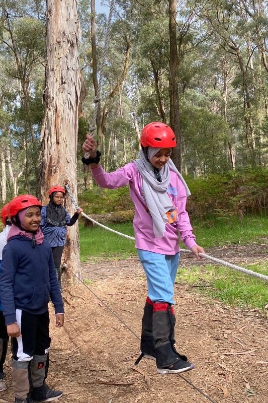 Year  5 and 6 Girls Camp Jungai