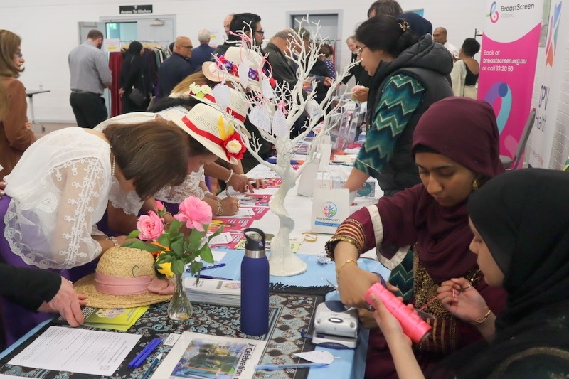 Student Volunteering at Carnival of Connections