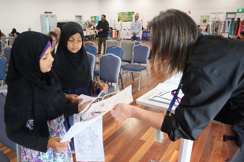 Student Volunteering at Carnival of Connections