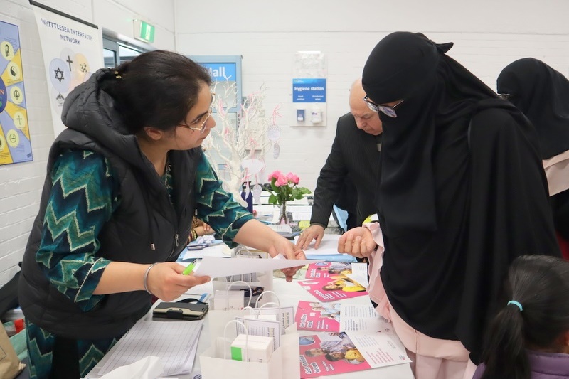 Student Volunteering at Carnival of Connections