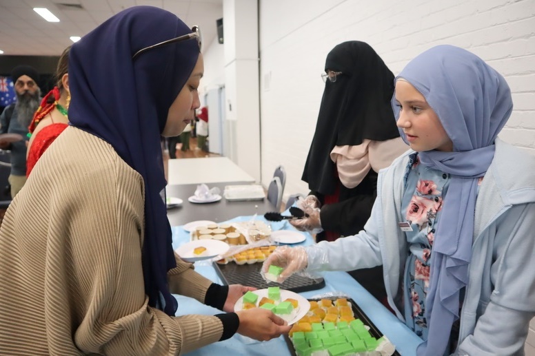 Student Volunteering at Carnival of Connections