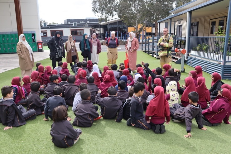 Foundation Incursion: Epping CFA Firetruck visit