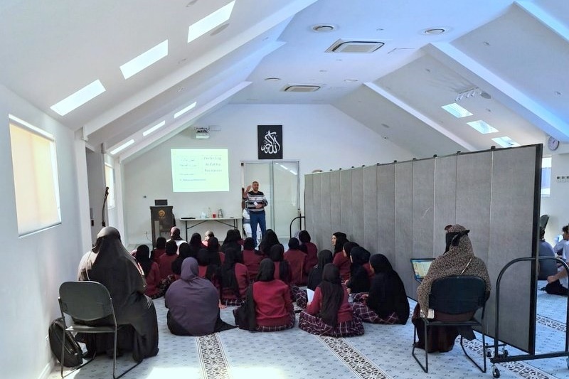 Year 11 & 12 workshop with Dr Mahmoud