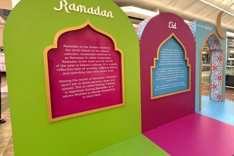 Ramadan Display at Pacific Epping