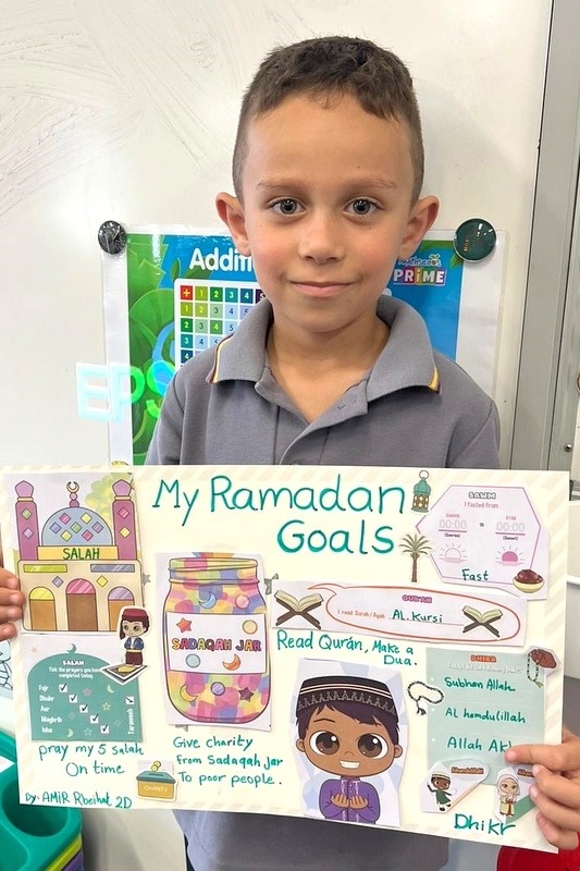 Year 2: Ramadan Goals Show and Tell