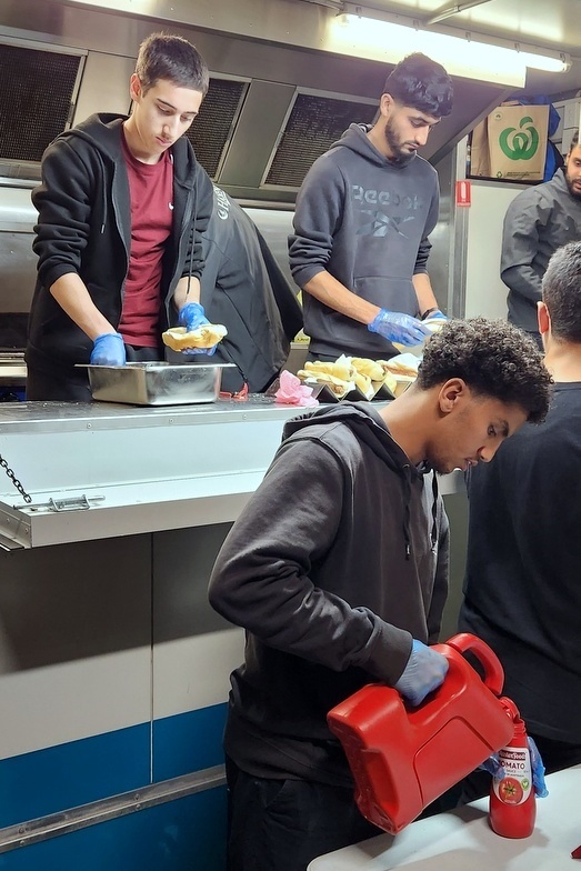 Senior Boys Lead Homeless Outreach