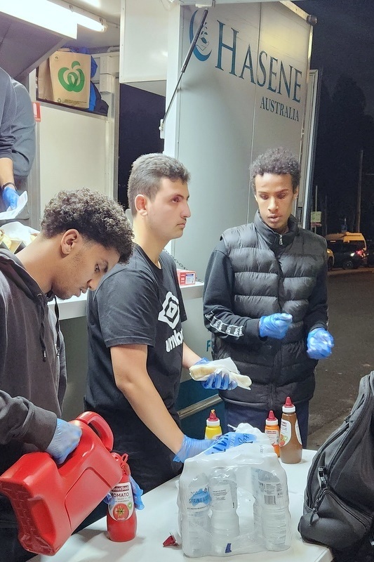 Senior Boys Lead Homeless Outreach