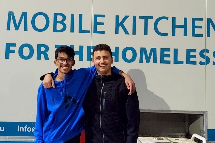 Senior Boys Lead Homeless Outreach