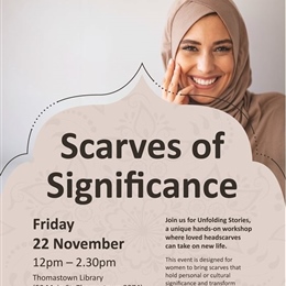 22 Nov: Scarves of Significance