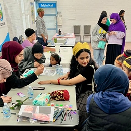 Student Volunteering at Carnival of Connections