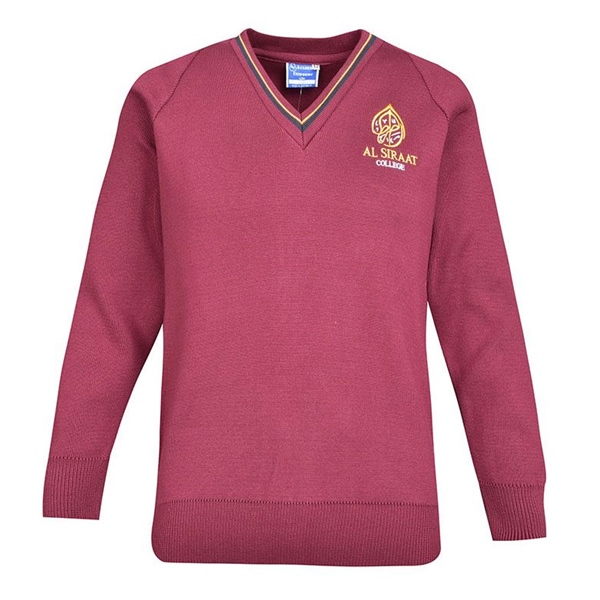 Maroon jumper for girls