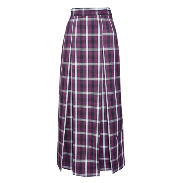 Maroon patterned skirt for girls